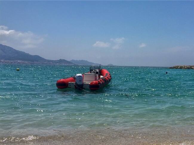 la Armada Nacional se encuentra realizando la búsqueda en la zona del desaparecido.. Foto: Getty Images