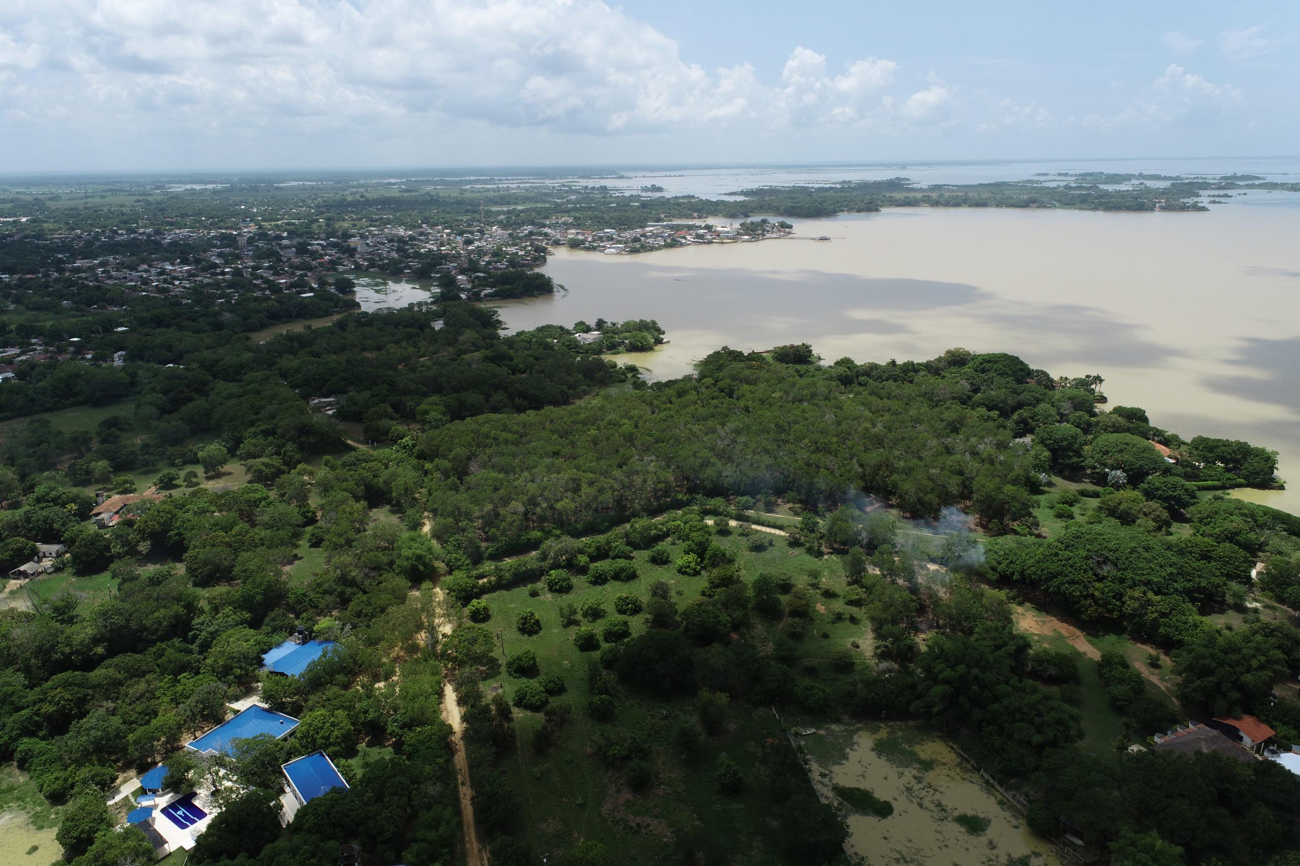 Autoridades ambientales alertan por elevados niveles en la Ciénaga de Ayapel, Córdoba. Foto: CVS.