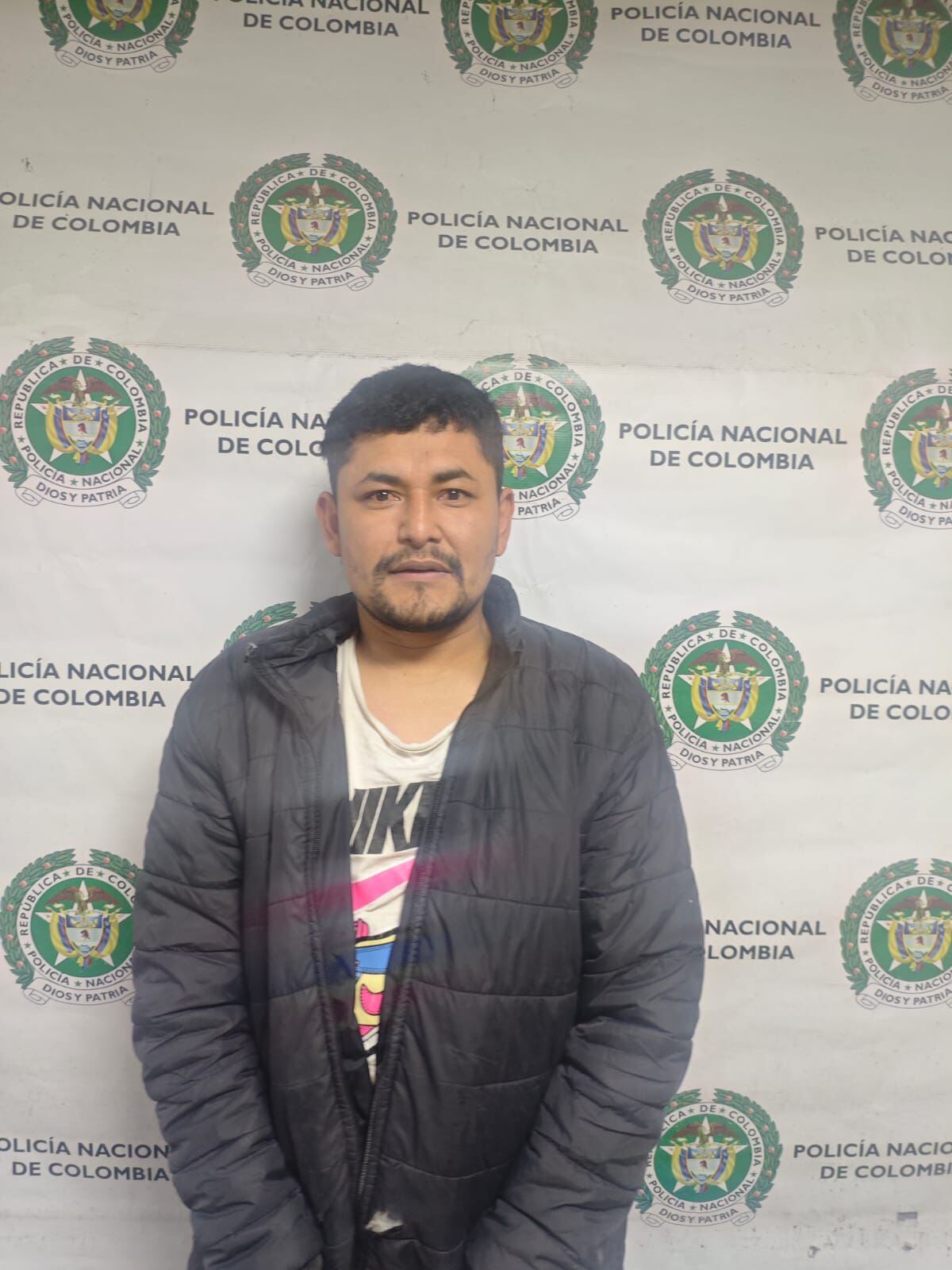 La Policía capturó en Bogotá a alias ‘Erick Chupeta’, cabecilla de ‘Los Pepes’. Foto: suministrada.