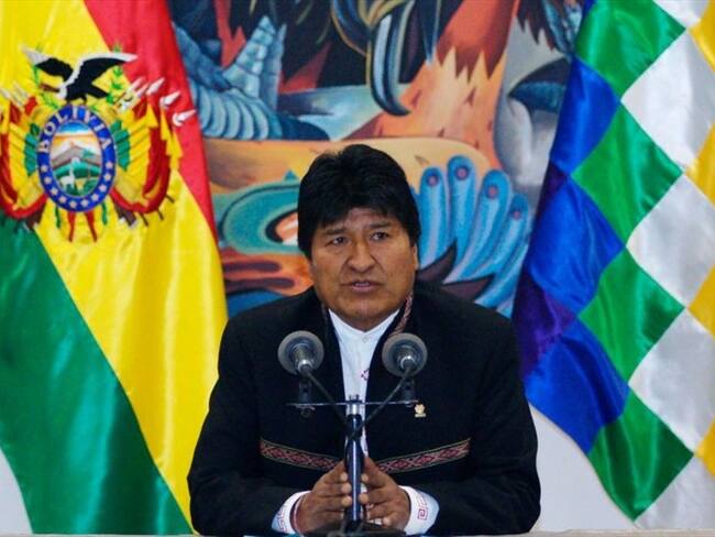 Evo Morales aterrizó en México