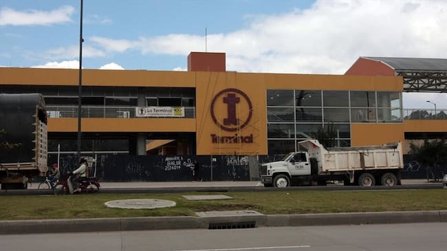 Terminal de transporte del sur suspende su operación debido a bloqueos en Soach. Foto: Colprensa
