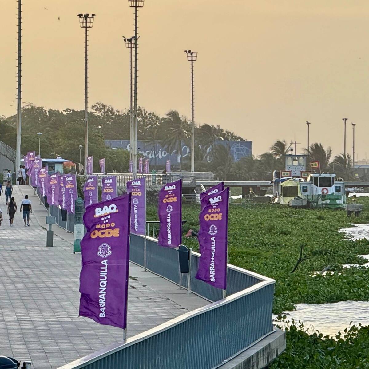 Despliegue de seguridad en Barranquilla durante Foro de la OCDE