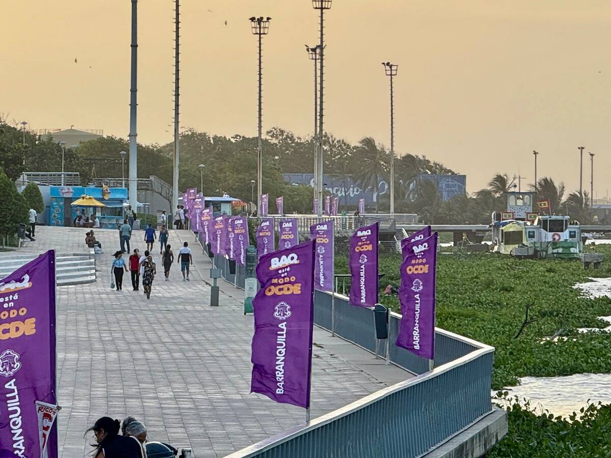 Despliegue de seguridad en Barranquilla durante Foro de la OCDE