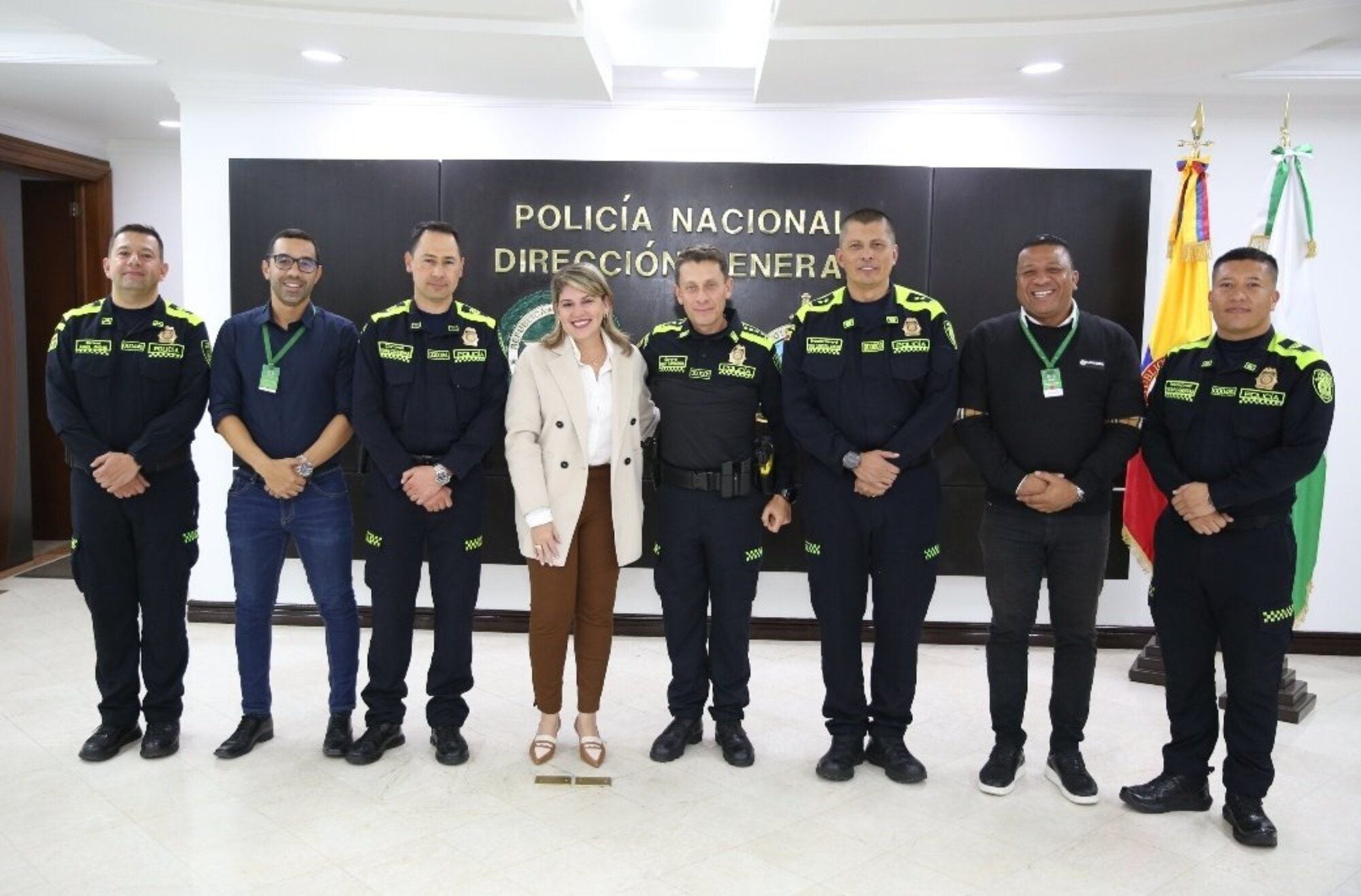 Reunión director de la Policía y la alcaldesa de Santa Marta / Policía 