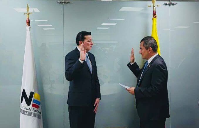 Hernán Penagos Giraldo, nuevo registrador Nacional del Estado Civil. Foto: CNE