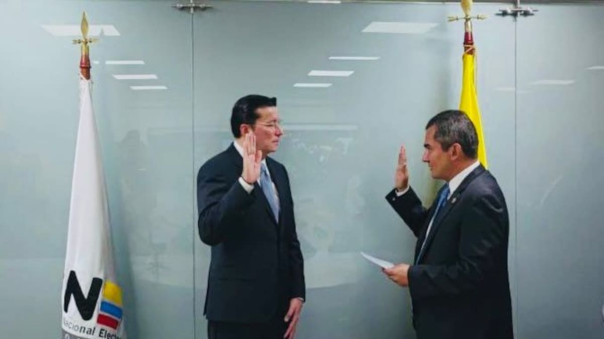 Hernán Penagos se posesionó como nuevo registrador Nacional del Estado Civil