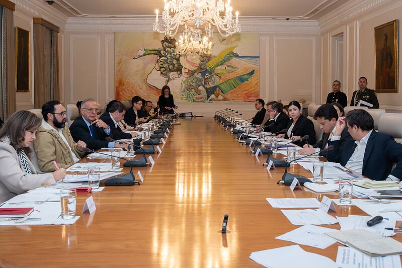 Consejo de ministros. Foto: Presidencia de la República
