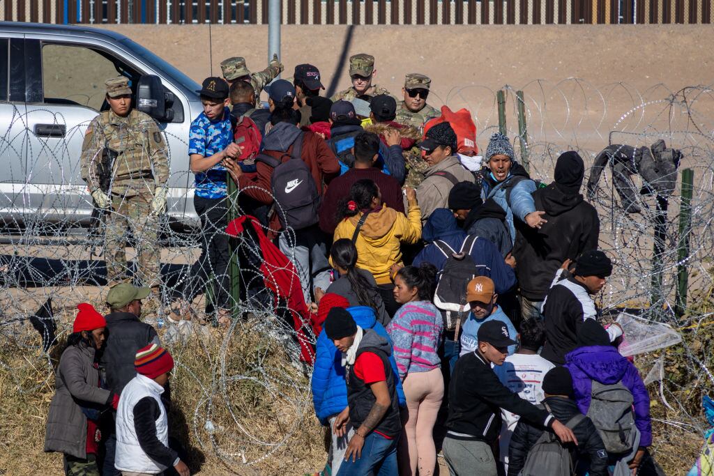 Frontera entre México y Estados Unidos. Foto: Getty Images.