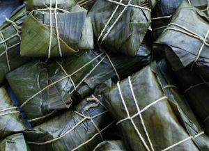 Los tamales son un delicioso ejemplo de la utilización de hojas naturales