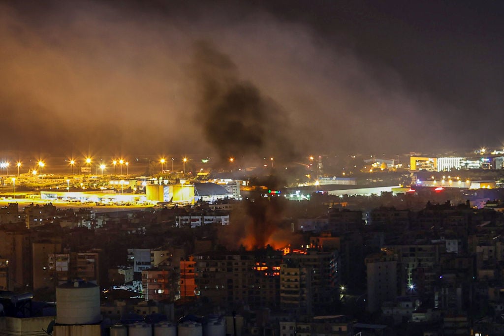 Ataques israelíes en Beirut. I Foto: Ramiz Dallah/Anadolu via Getty Images.
