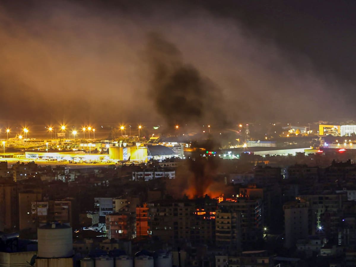 Israel ejecutó nuevos bombardeos contra Beirut, capital de Líbano