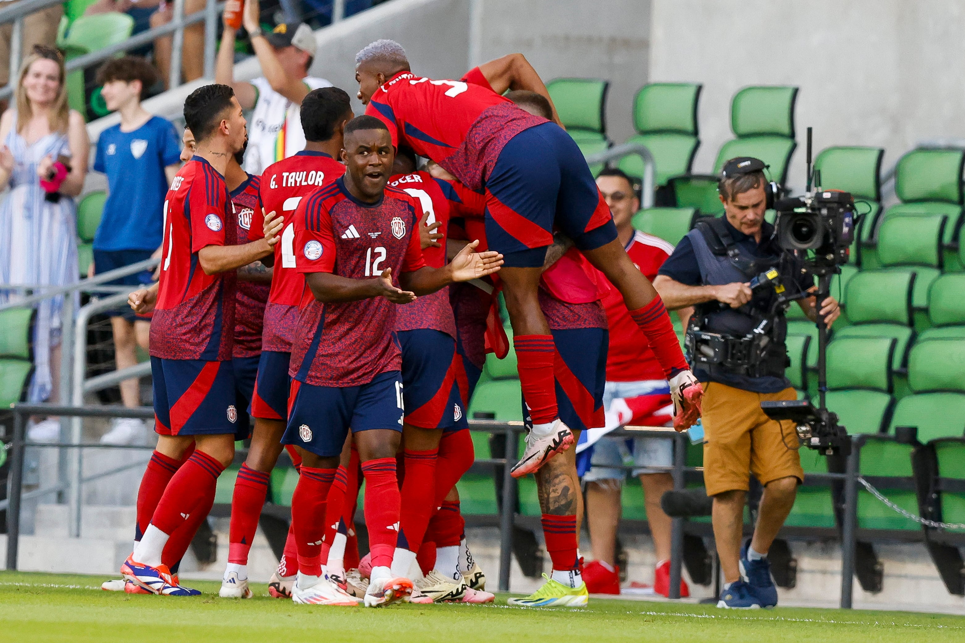 Costa Rica vs. Paraguay, Conmebol Copa América 2024 Estados Unidos. Foto: EFE/EPA/ADAM DAVIS