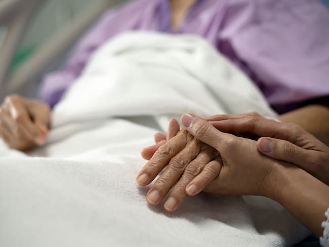 Imagen de referencia de un paciente en un hospital. Foto: Getty Images.