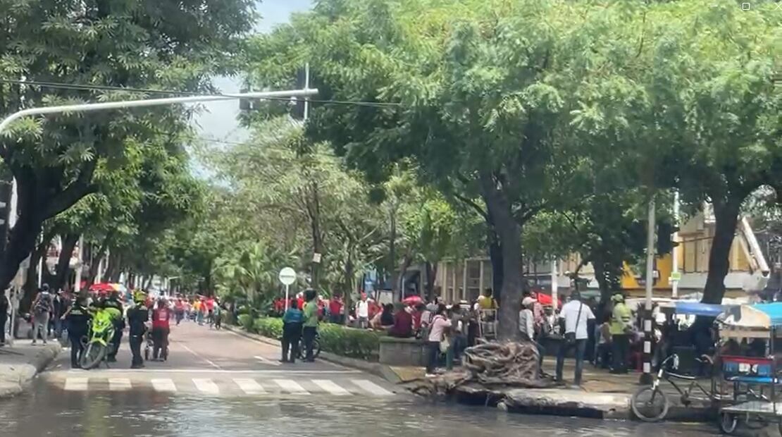 Paro de docentes en Barranquilla el jueves 30 de octubre, FOTO: W Radio