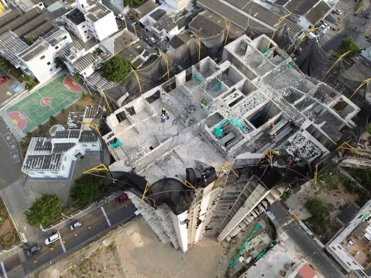 En Cartagena sería modificado el contrato de demolición del edificio Aquarela