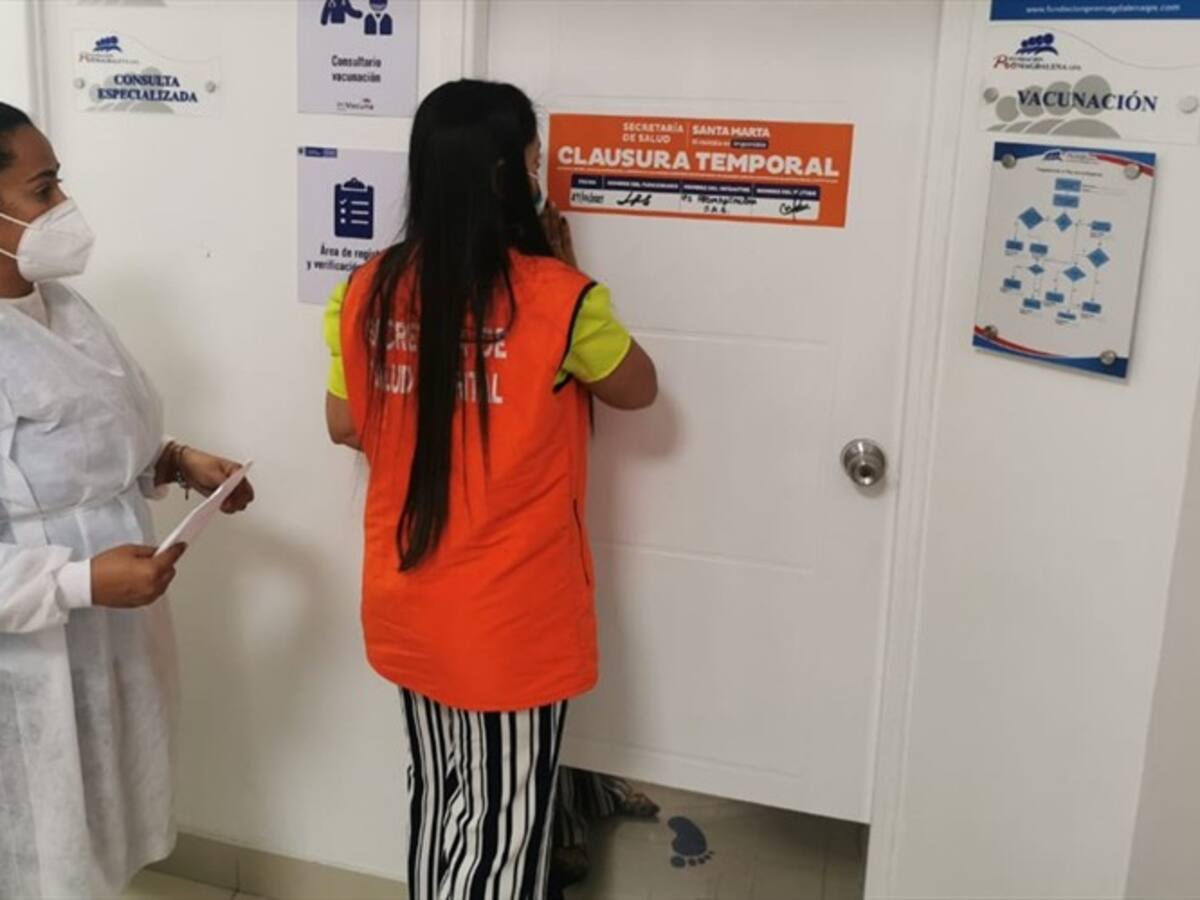 Suspenden vacunación en IPS de Santa Marta por supuestas inconsistencias en los protocolos