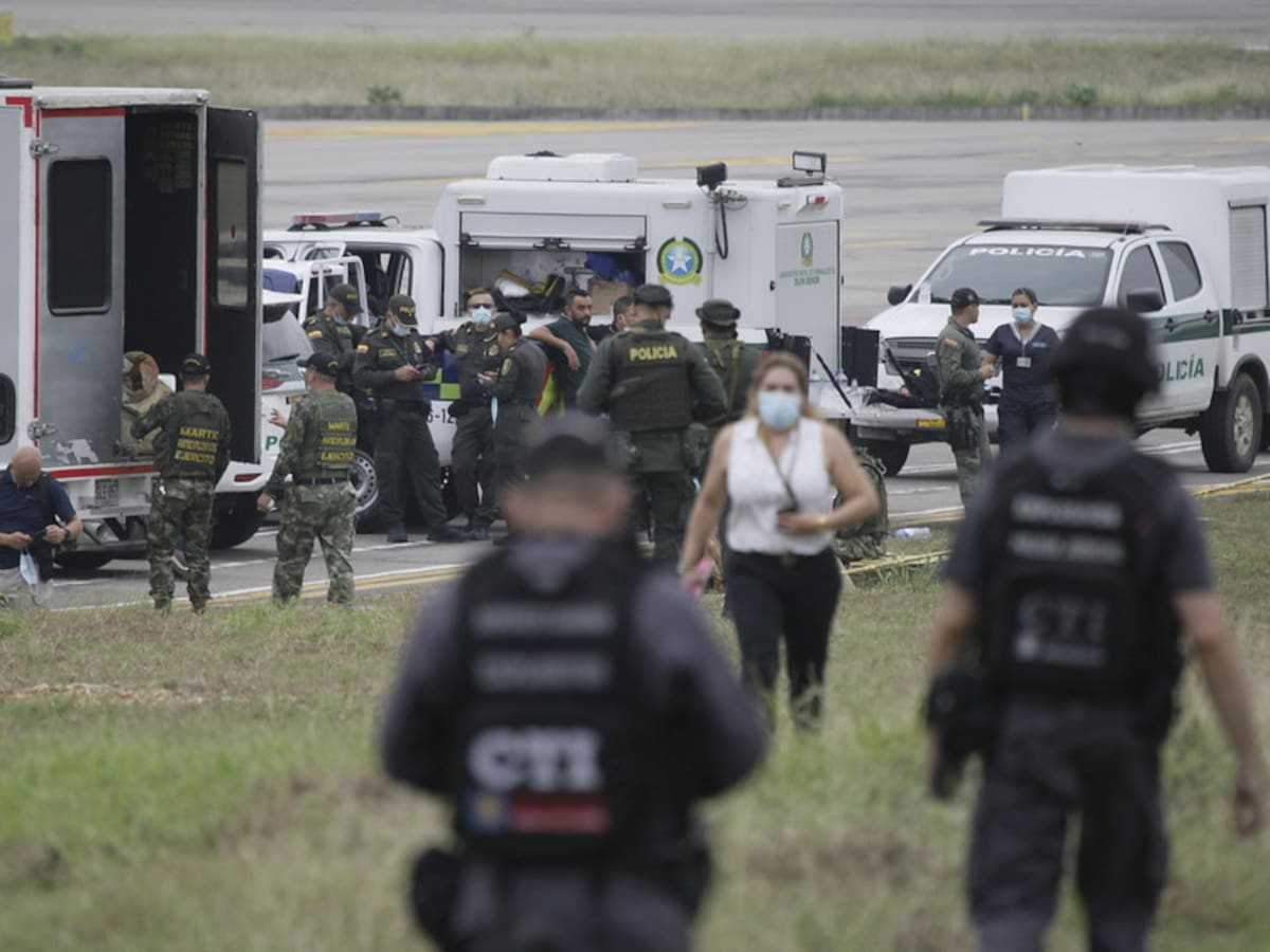 Video: el impactante momento de la explosión en la que murieron dos policías en Cúcuta
