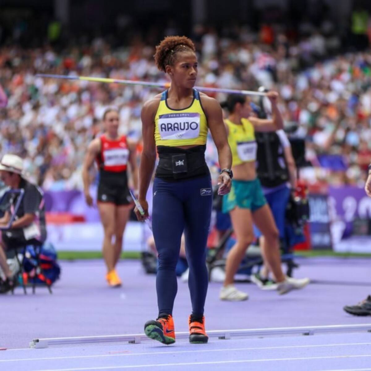 Valeria Araújo hace historia en heptatlón de JJ. OO.: ganó diploma olímpico