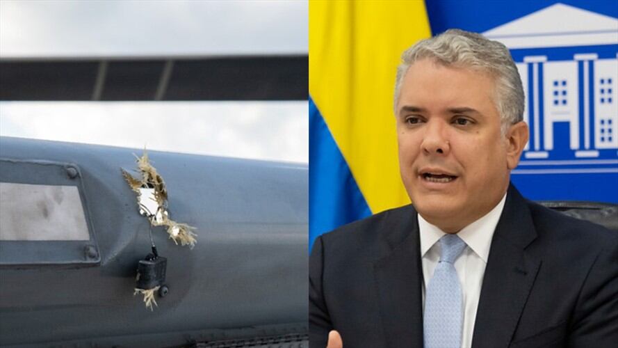 Mindefensa y la Policía Nacional ofrecen una recompensa de hasta 3.000 millones de pesos por información que permita dar con los responsables del atentado con Iván Duque. Foto: Colprensa / PRESIDENCIA DE LA REPÚBLICA