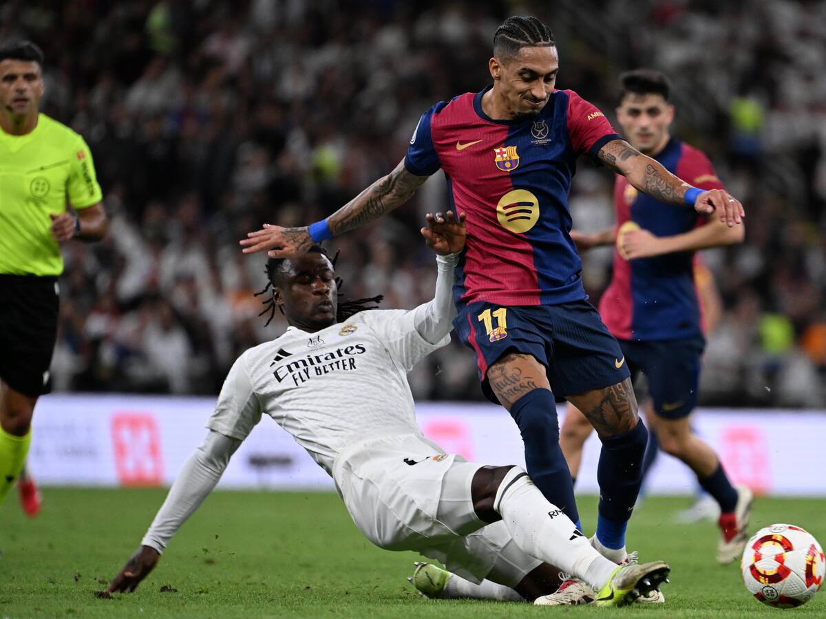 ¡Aplanadora azulgrana! Barcelona goleó 5-2 al Real Madrid en la Supercopa de España