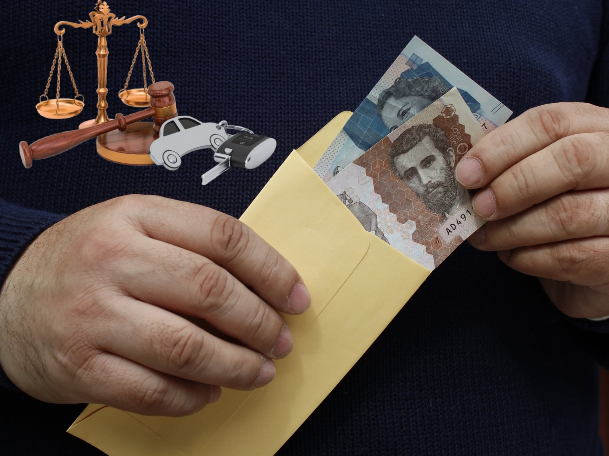 Embargo de un vehículo en Colombia, imagen de referencia. Foto: Getty Images