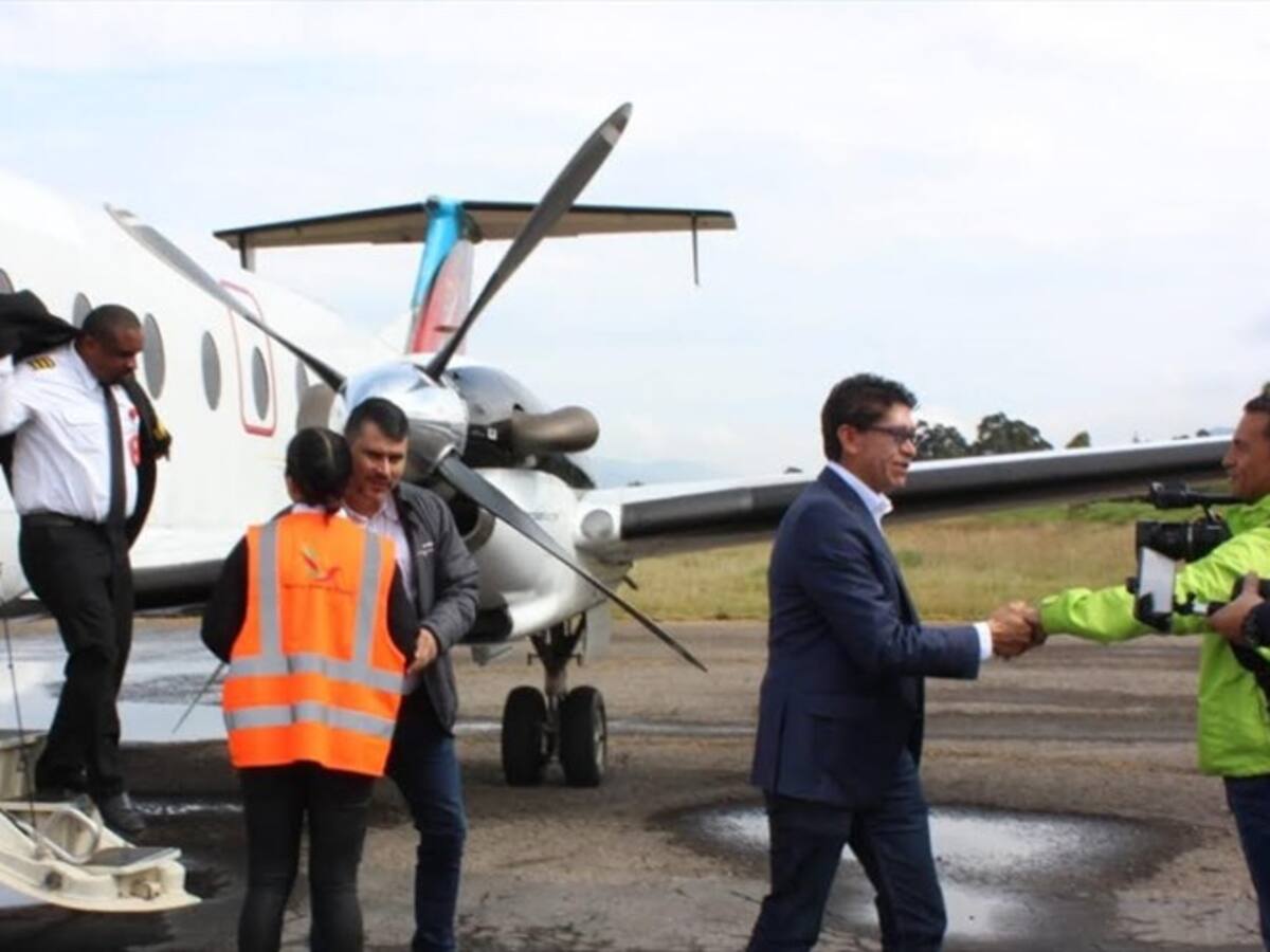 Con inversión de $5000 millones se inauguró nueva pista del aeropuerto de Sogamoso
