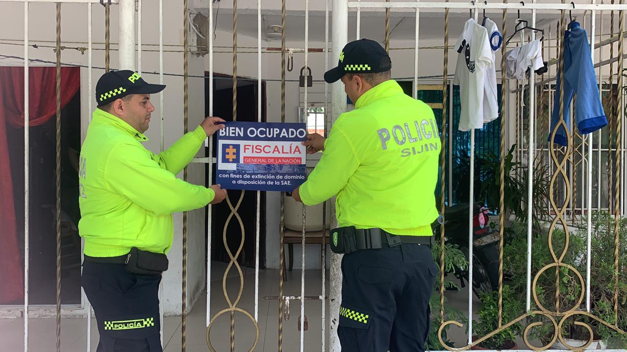 Bienes incautados por la Policía. Foto: Policía Metropolitana de Barranquilla.