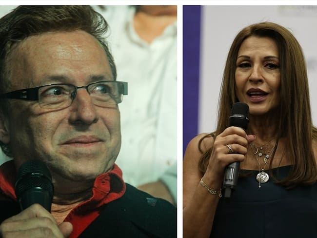 Jairo Martínez y Amparo Grisales . Foto: Colprensa