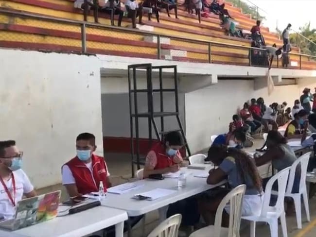 Según las autoridades, más de 180 personas abandonaron sus viviendas en el sector de Mazamorrero, límites con el municipio de Buenos Aires, a raíz de la presencia de grupos armados. Foto: Cortesía Alcaldía de Santander de Quilichao