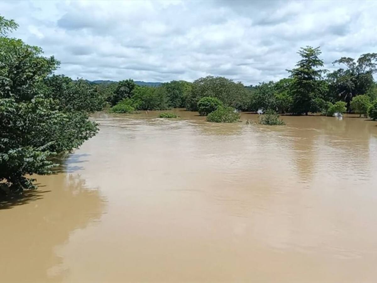 Alerta roja en el sur de Córdoba por posibles desbordamientos de ríos y quebradas