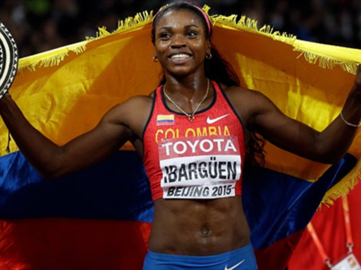 Caterine Ibargüen dio un salto para venir a los Juegos Centroamericanos y del Caribe