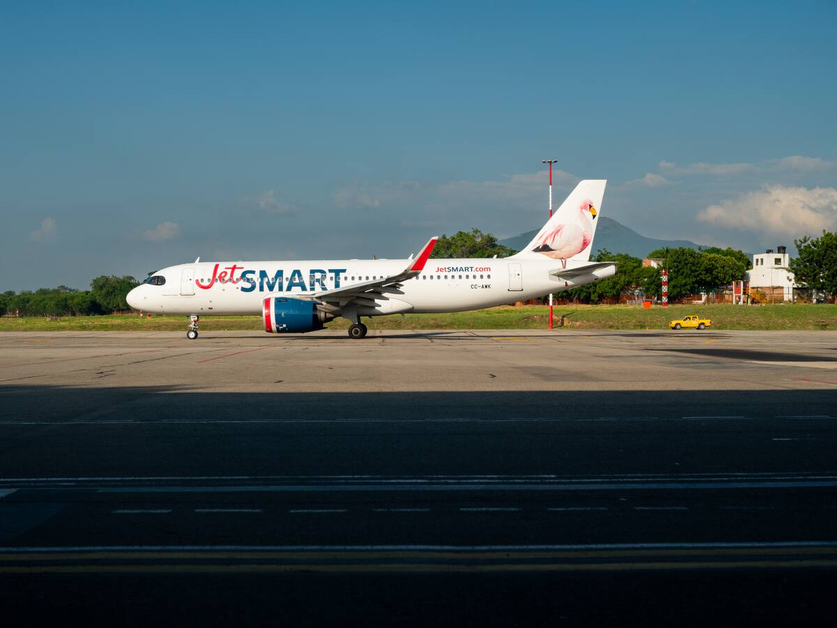 JetSMART iniciará operaciones en el aeropuerto de Santa Marta