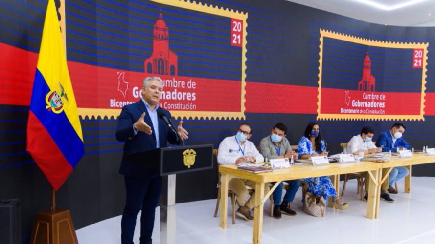 “No seremos idiotas útiles de las pretensiones electorales de la dictadura”. Duque