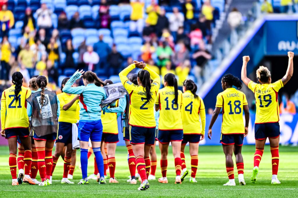 Selección Colombia femenina en el Mundial de Australia y Nueva Zelanda. Foto: Patricia Pérez Ferraro/Eurasia Sport Images/Getty Images.