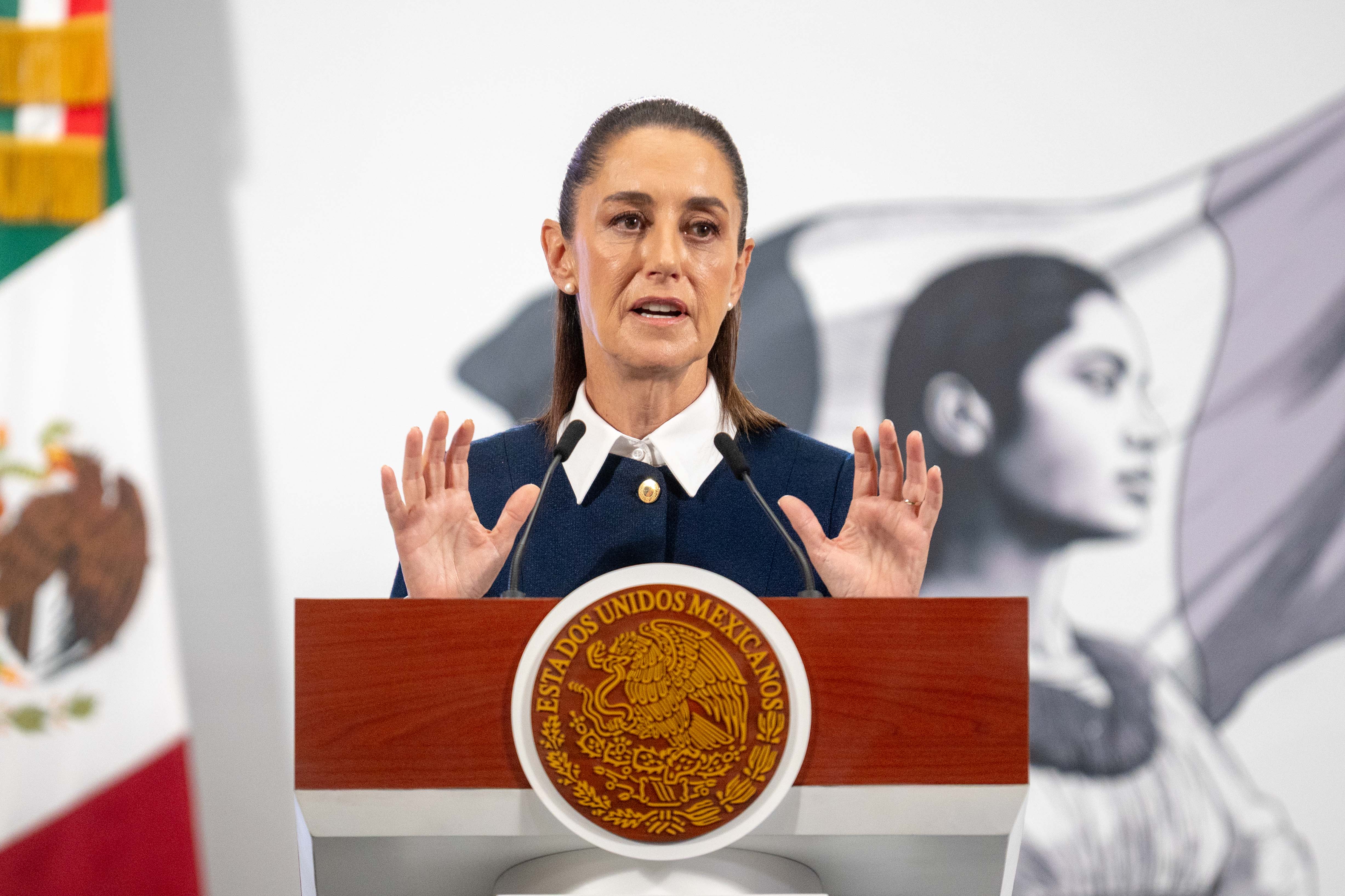 Claudia Sheinbaum. Foto: Juan Abundis/ObturadorMX/Getty Images.