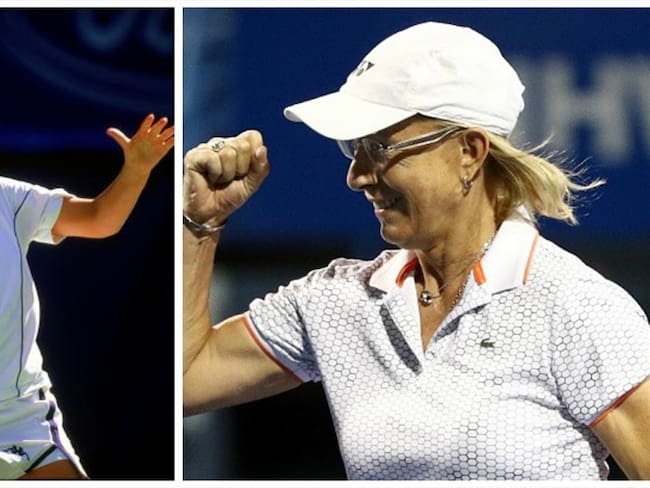 Conchita Martínez y Martina Navrátilová, leyendas del tenis, hablan en Deportes W