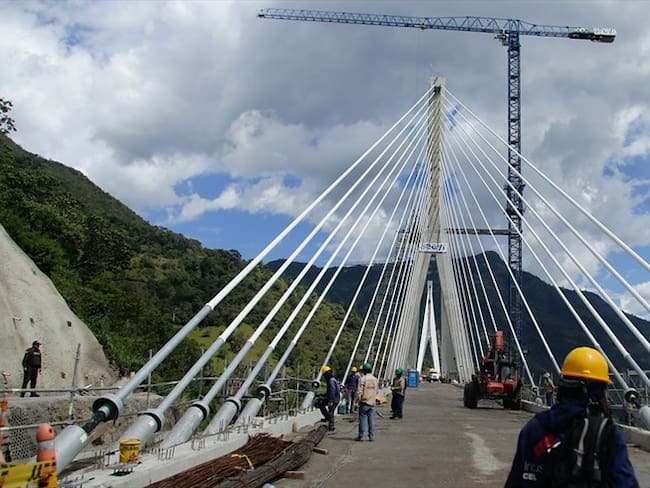 Resultados de las pruebas practicadas al puente Hisgaura se deberían conocer esta semana. Foto: Colprensa