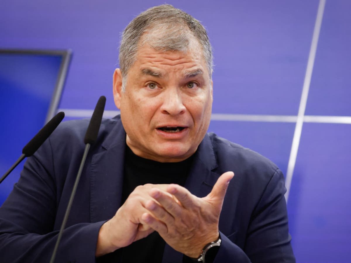 “¡No hay derecho!”: Rafael Correa tras prohibición de entrada a Estados Unidos