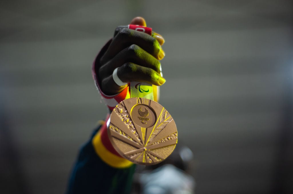 Imagen de referencia de medalla. Foto: Getty Images.