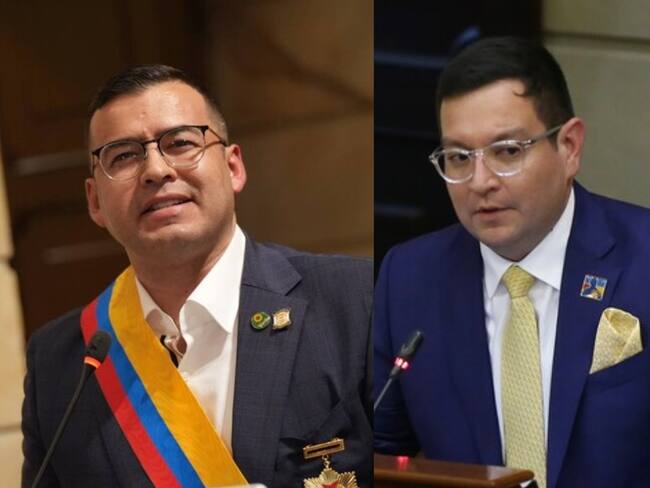 Jaime Raúl Salamanca y Óscar Villamizar. Foto: Colprensa.