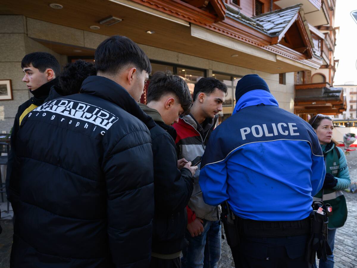 Suiza trabaja para identificar a las víctimas del incendio de Año Nuevo