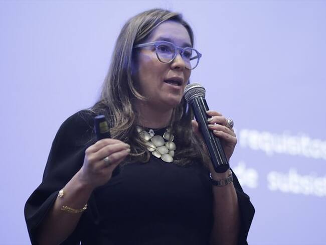 María Fernanda Suárez, ministra de minas. Foto: Colprensa