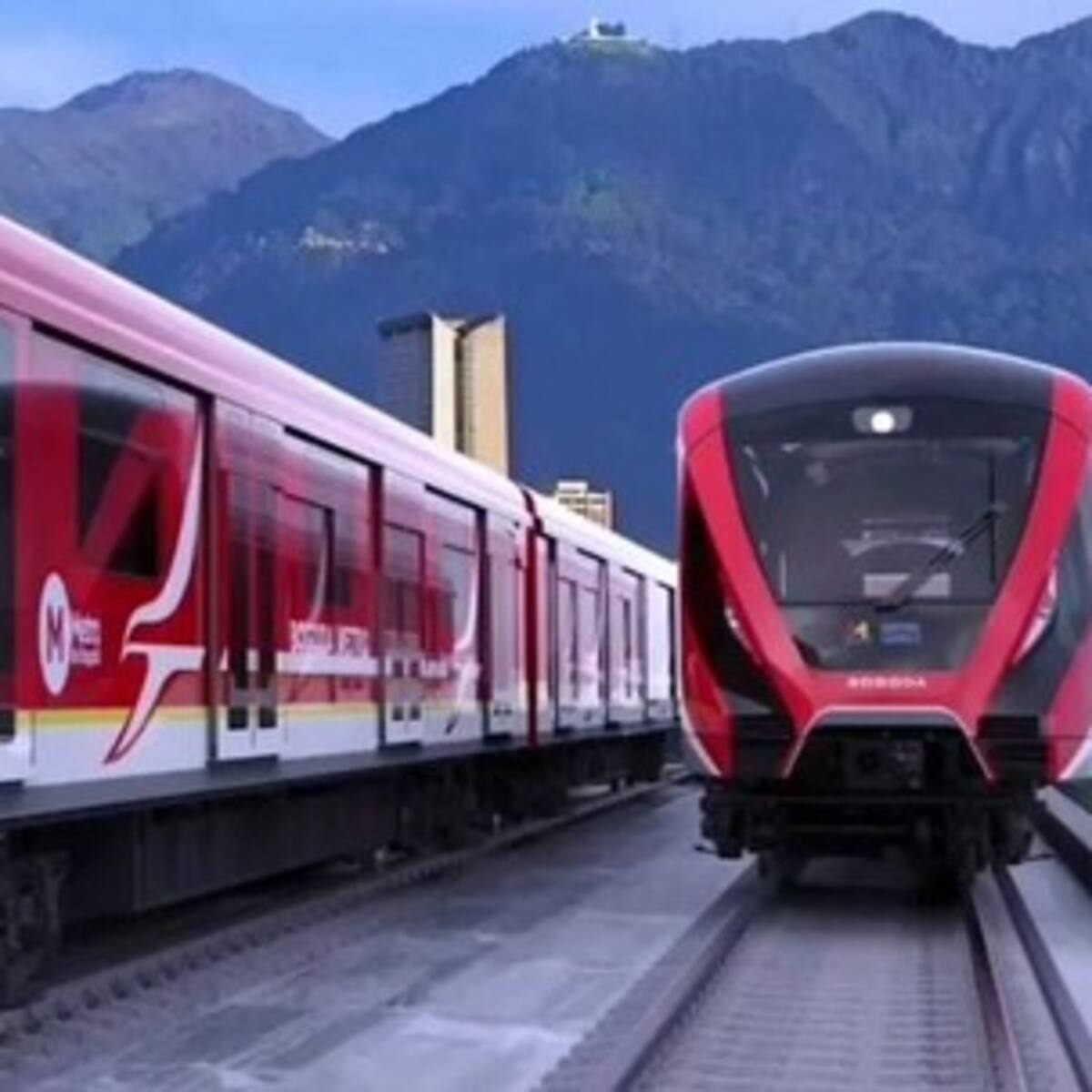 Primeros rieles del Metro de Bogotá ya vienen en ruta desde China