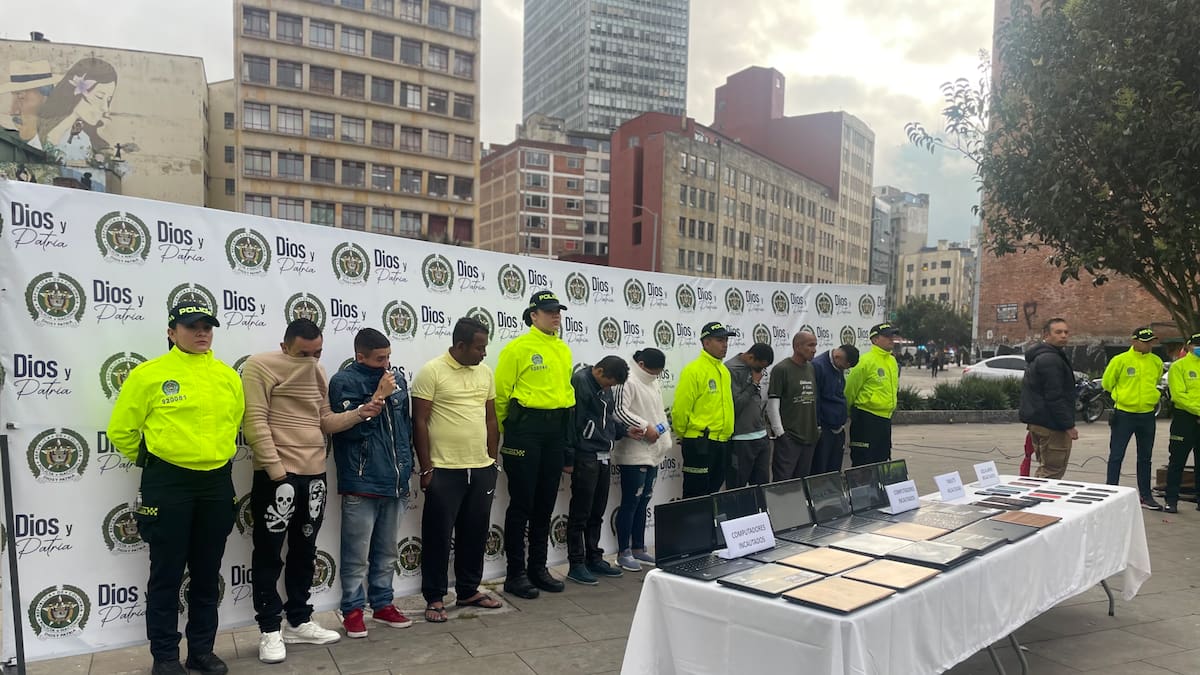 Cae banda que aterrorizaba el centro de Bogotá con ‘atracos’ y ‘cosquilleos’