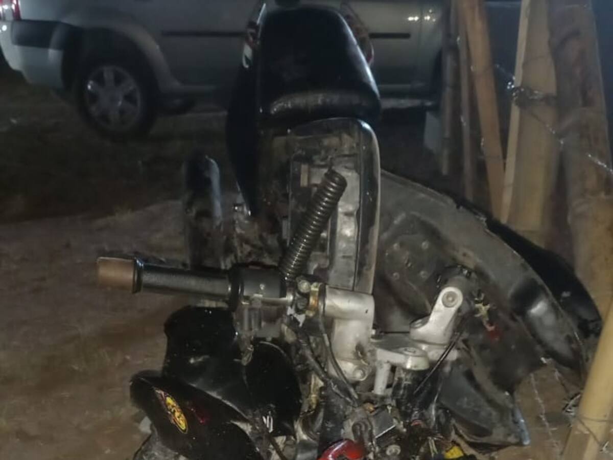 Motociclista murió en accidente de tránsito en zona rural de Supía