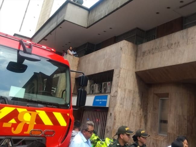 Contratista murió tras caer del piso 11 del edificio de la Beneficencia del Valle . Foto: La W
