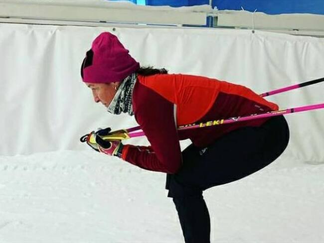 Por falta de patrocinio esquiadora colombiana está apunto de 'tirar la toalla'