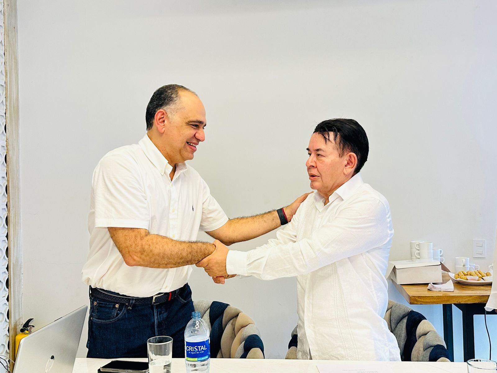 Carlos Pinedo y Edgar Santos/ Cortesía