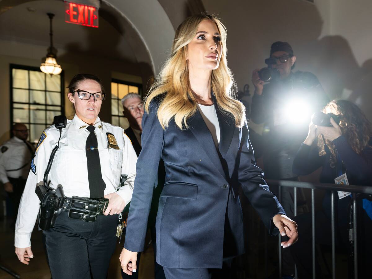 Ivanka Trump declara en el juicio por fraude fiscal de la empresa familiar