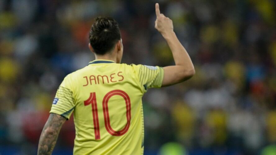James Rodríguez podría volver a la Selección COlombia para los partidos amistosos del mes de Noviembre.. Foto: Colprensa